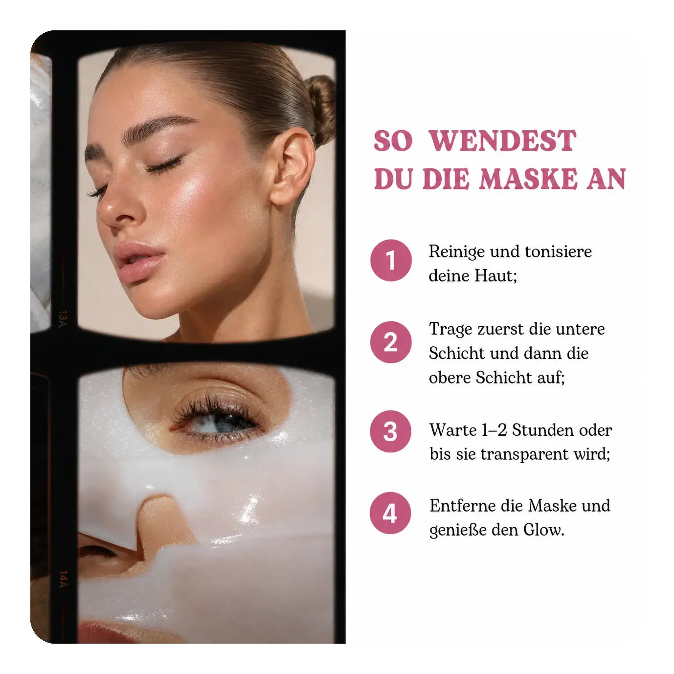 Kollagen Glow Up Maske 2.0 (40€)